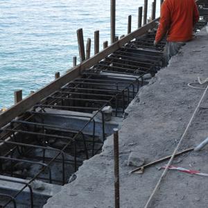 SP 227 di Portofino: lavori di rifacimento muri di contenimento (2)
