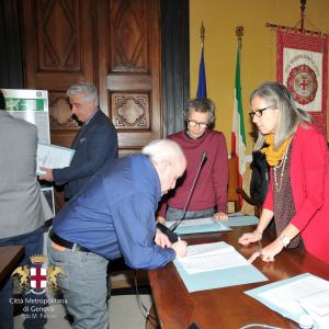 Sindaco di Mele Ferrando Mirco firma