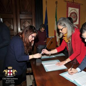 Sindaco di Rossiglione Piccardo Katia firma