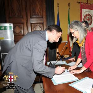 sindaco di Vobbia Francheschi Simone firma