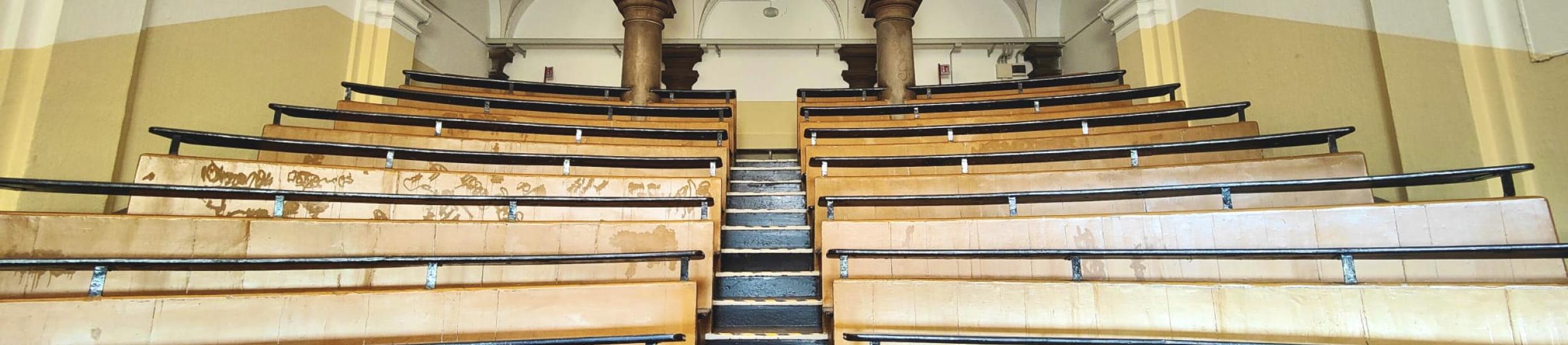 La "Aula Storica di Fisica"