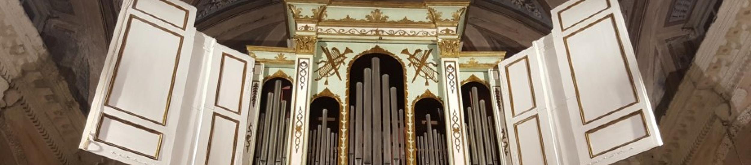 organo restaurato chiesa Coreglia 1