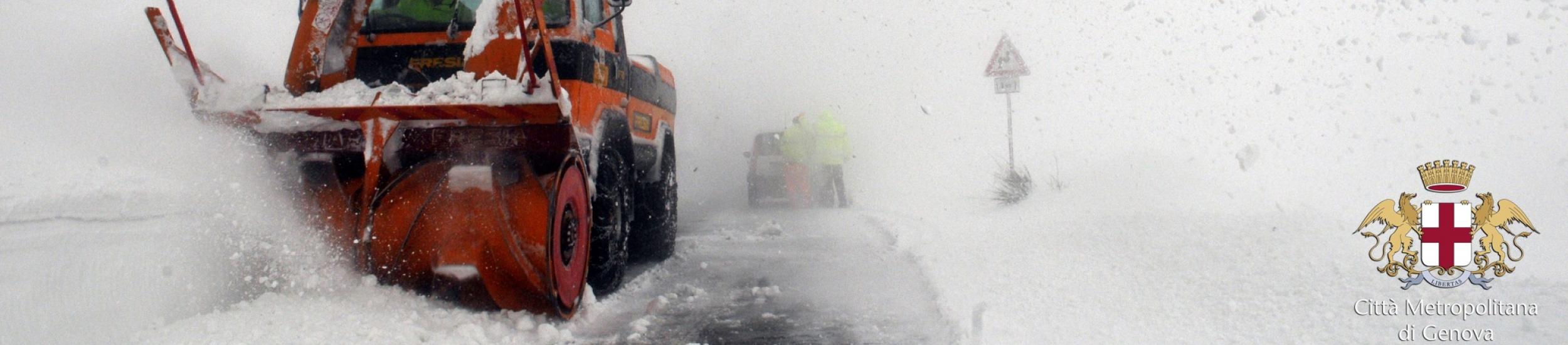 Allerta Meteo Neve: Aperto il Centro Operativo e mezzi all'opera sulle provinciali 