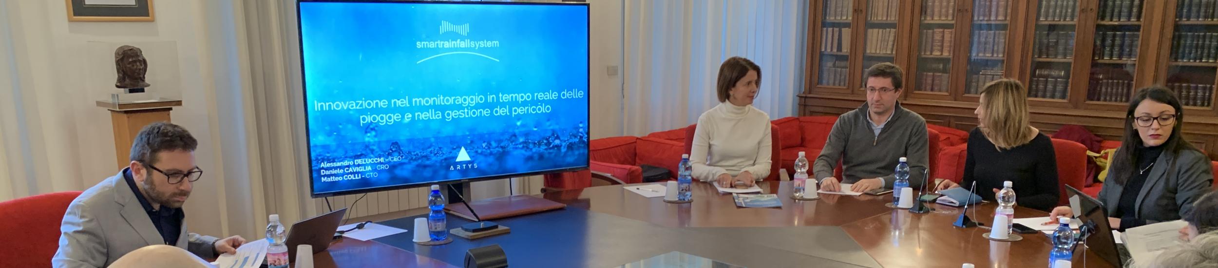 Progetto SMARTRAINFALLSYSTEM: @GenovaMetropoli e Val Polcevera valutano sistemi per monitorare il rischio idrogeologico