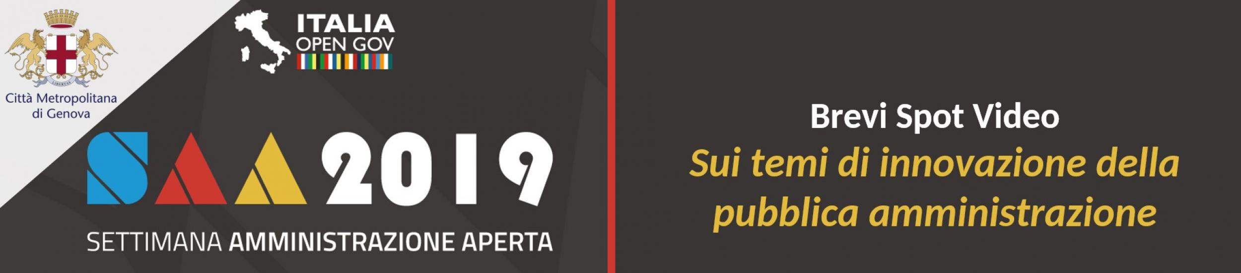 Pillole di conoscenza per la Settimana dell'Amministrazione Aperta di @GenovaMetropoli