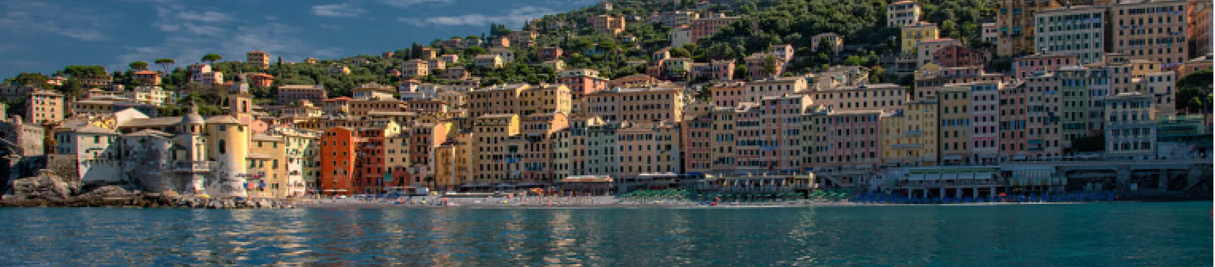 Camogli vista dal mare