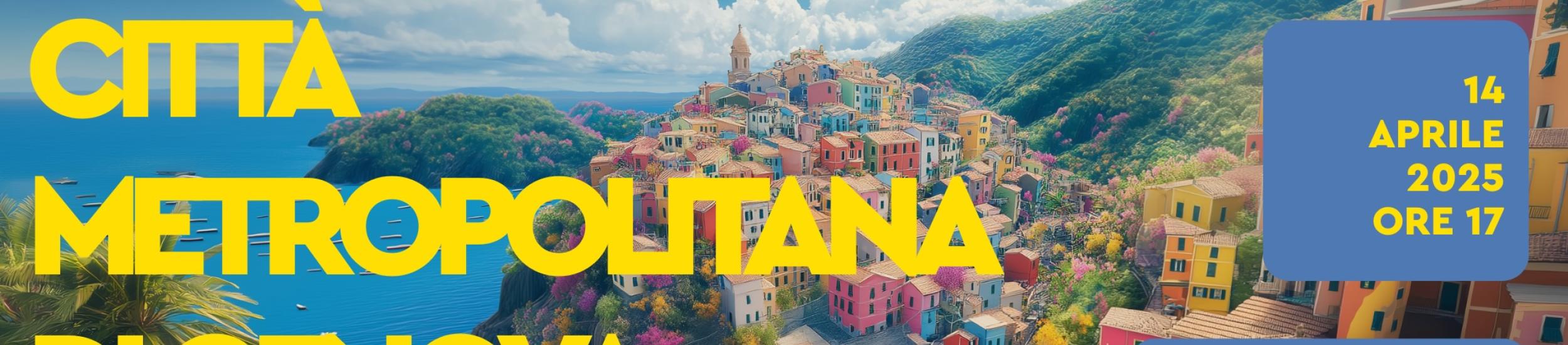 Locandina Del Living Lab Città Metropolitana di Genova come non l'hai mai vista