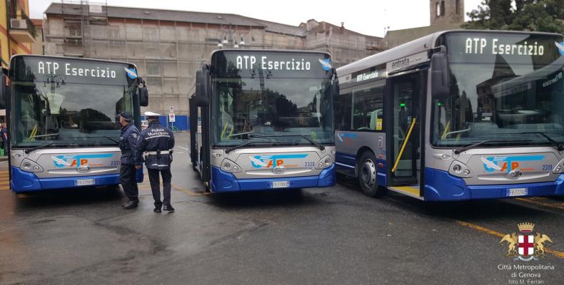 Nuovi autobus ATP: l'arrivo in piazza dei primi tre