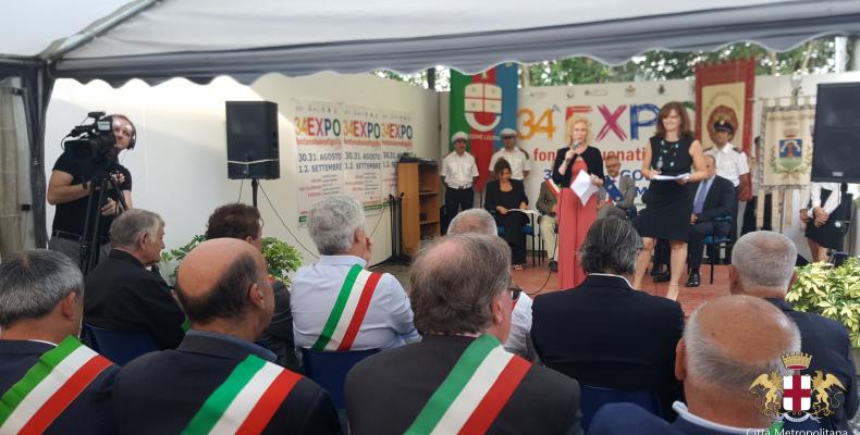 Expo Fontanabuona 2018, cerimonia d'inaugurazione