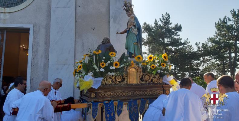 Solennita della Madonna della Guardia, @GenovaMetropoli presente alle celebrazioni  - foto