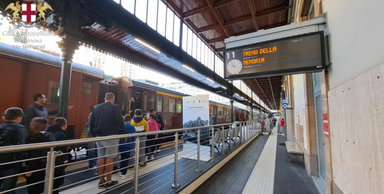 Genova ricorda il milite Ignoto con il treno della Memoria - foto