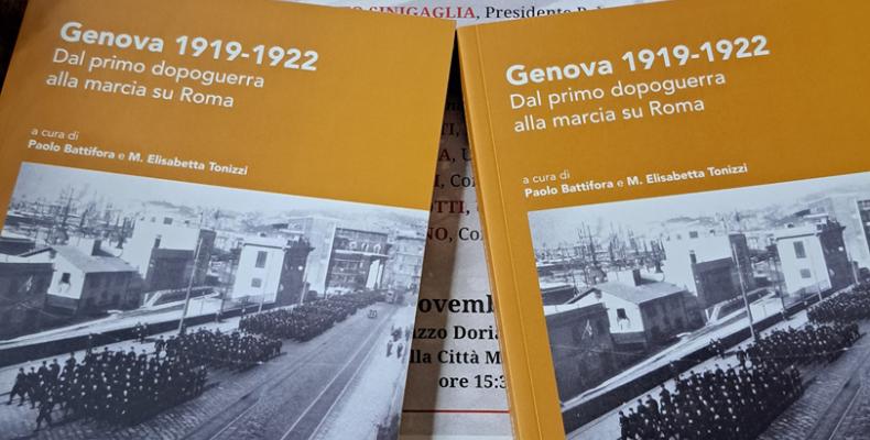 “Genova 1919-1922. Dal primo dopoguerra alla marcia su Roma”.