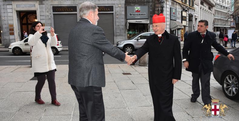 Visita del Cardinale Bagnasco 