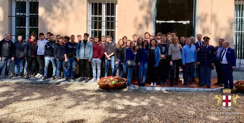 Fondazione Ansaldo, visita degli studenti dell'Ist. Primo Levi 1