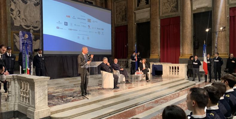 I ragazzi dell’Accademia Italiana della Marina Mercantile guardano al futuro con ottimismo