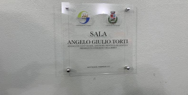 Villa Serra una sala dedicata all'ex assessore provinciale Giulio Torti - foto