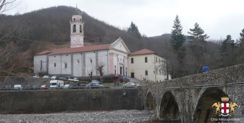 A Montebruno il "Mandillo dei semi": La chiesa e il chiostro 1 