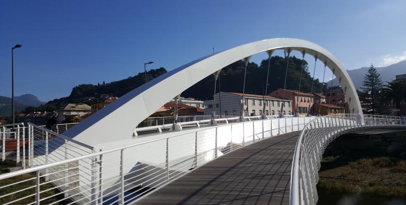 Sestri Levante, Frazione Riva Trigoso, nuovo ponte pedonale