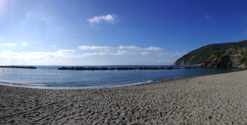 Moneglia, vista della Spiaggia