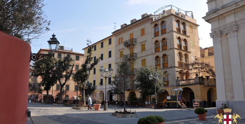 Bogliasco, piazza 25 Aprile