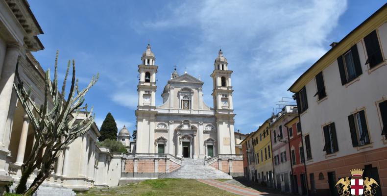 Lavagna, Basilica di S. Stefano vista