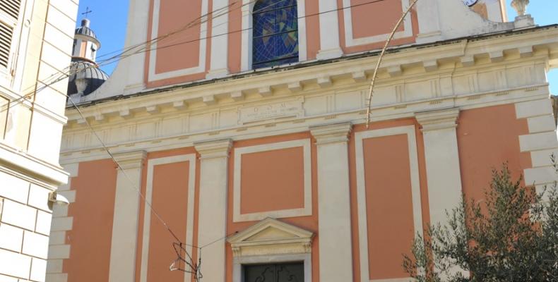 Moneglia, La chiesa di Santa Croce