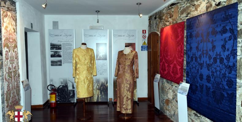 Lorsica, Museo del Damasco, vestiti e stoffe