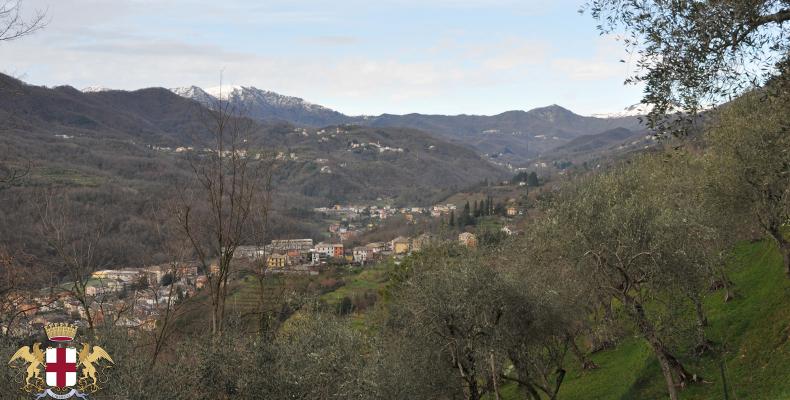 Moconesi, panorama di Ferrada