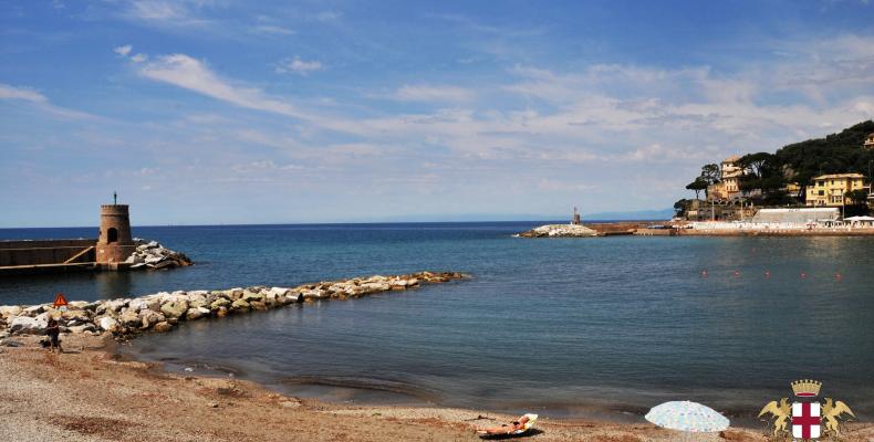 Recco, la vista del molo