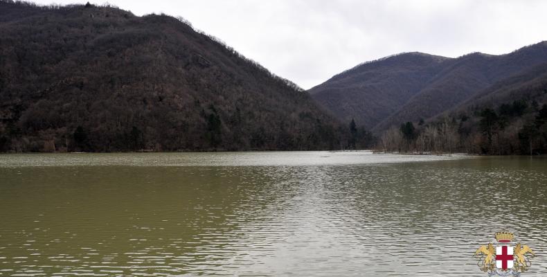 Diga lago del Valnoci, panorama