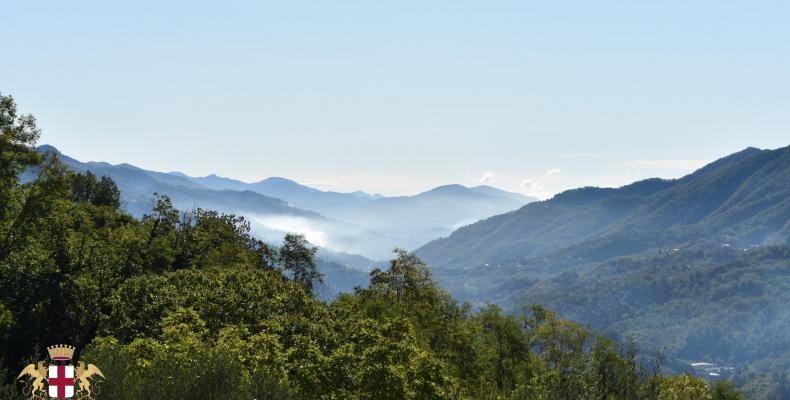 Neirone, panorama su Valfontanabuona