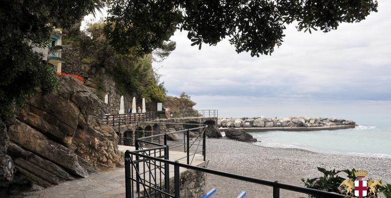 Zoagli, passeggiata a mare lato levante