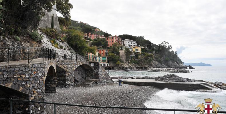 Zoagli, passeggiata a mare