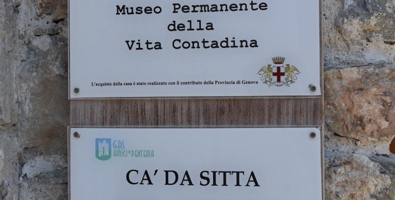 Pentema, Ca da Sitta, cartello museo