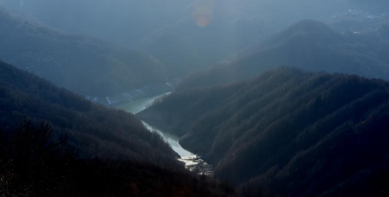 Propata, lago del Brugneto