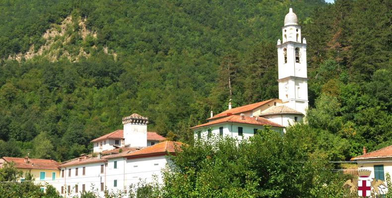 Gorreto, panorama campanile