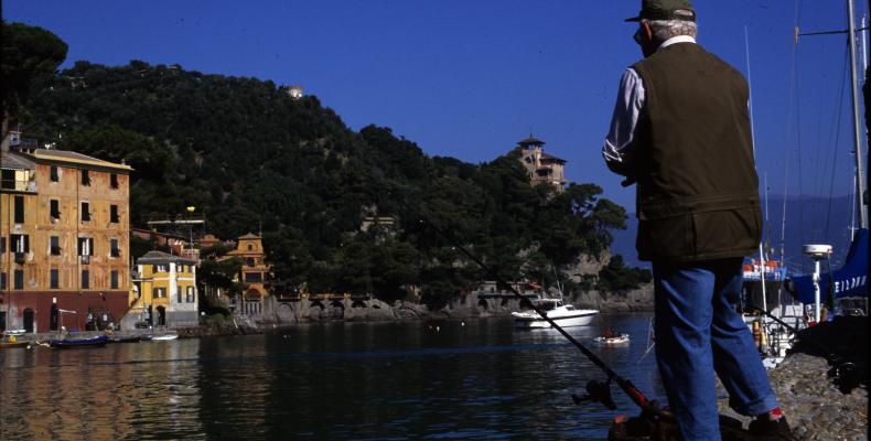 Portofino, pescatore