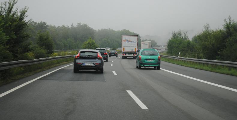 Immagine decorativa traffico su autostrada