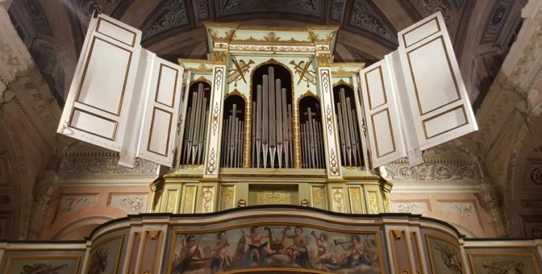 organo restaurato chiesa Coreglia 1