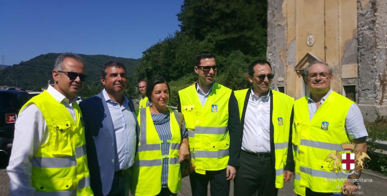 Il passaggio della gestione della SP35 ad Anas con i rappresentanti di Regione, Anas, Comuni e Città Metropolitana