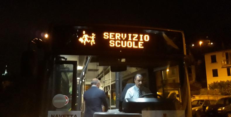 Navetta servizio scuole