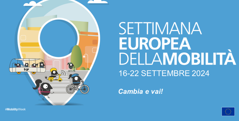 Banner Settimana Europea della Mobilità 2024