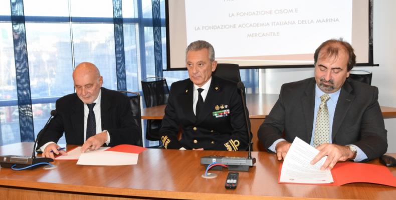 accademia marina firma protocollo insesa con Cisom fot 2