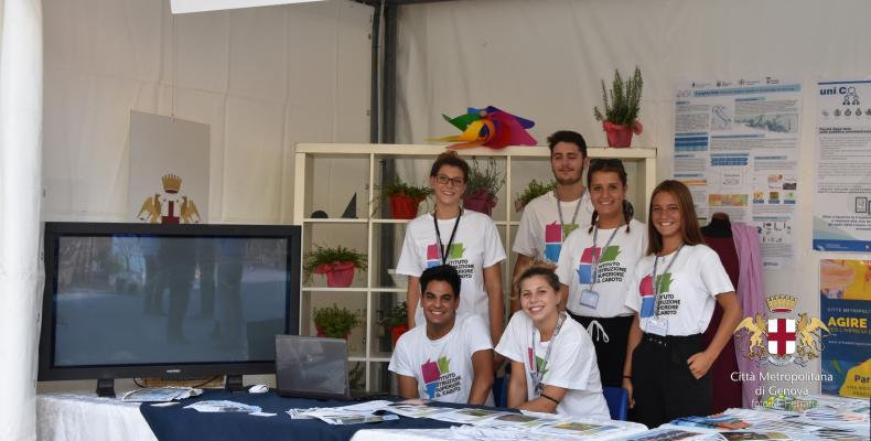 Expo Fontanabuona 2019: lo stand di Città Metropolitana di Genova