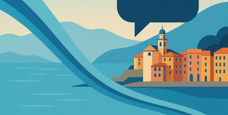 Festival della Comunicazione Camogli 2025 (immagine generata AI)