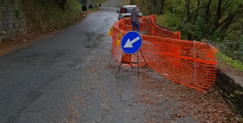 News: SP n. 13 di Creto,  il senso unico al km 4+200 viene regolato da semafori, permane il divieto di transito a veicoli con massa superiore a t 7,5