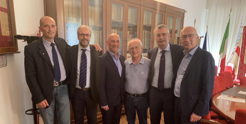 Foto di gruppo di alcuni consiglieri delegati