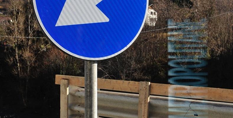 News: Strade, sp 26 bis valmogliana: senso unico alternato a borzonasca