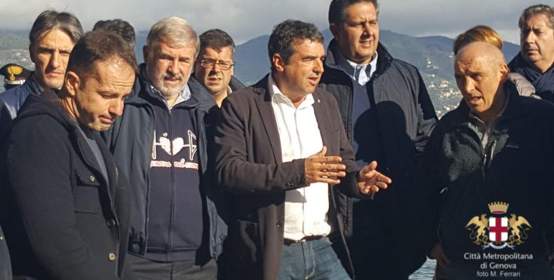 News: SP227 di Portofino: Sopralluogo del Governatore Giovanni Toti con il Sindaco Metropolitano Marco Bucci