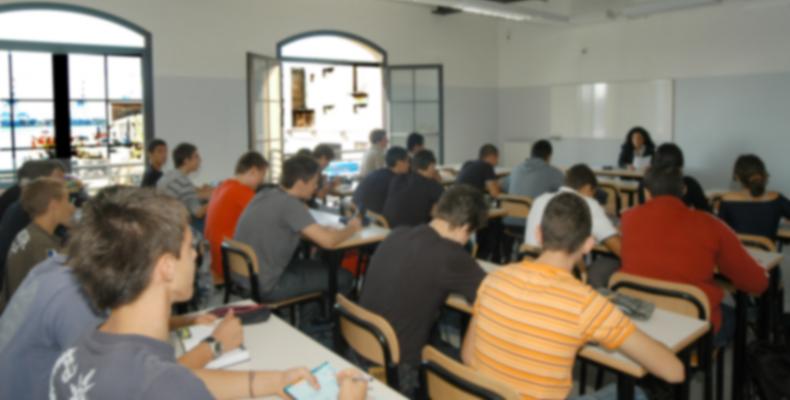 Studenti in classe